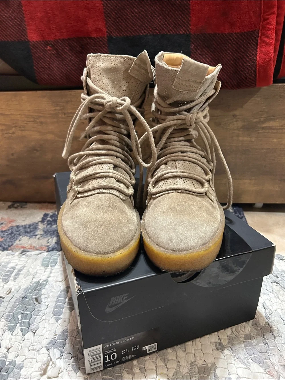 Men’s Represent Dusk Boot Tan Size 42